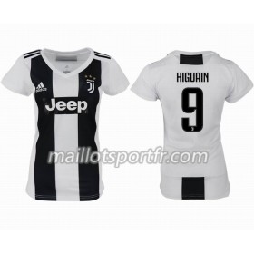 Maillot de Foot Juventus HIGUAIN 9 Femme Domicile 2018/19